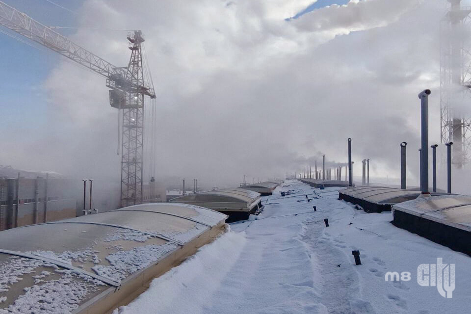 Показываем рабочие моменты контроля состояния оборудования с объекта парового котла Белкалий-4 РУ ТЭС.