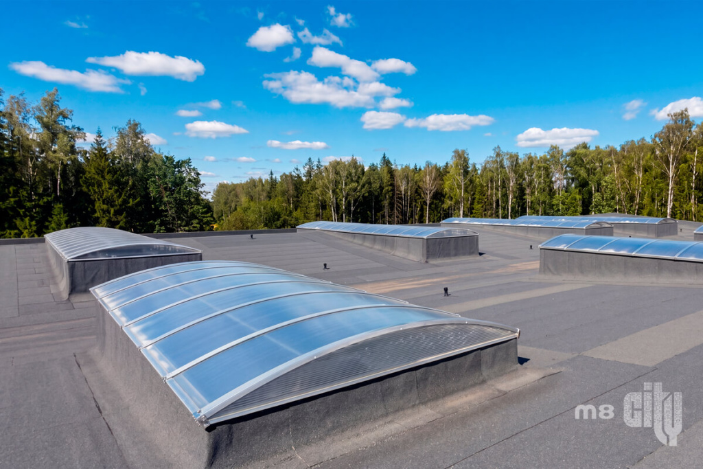 Зенитные фонари для СТО