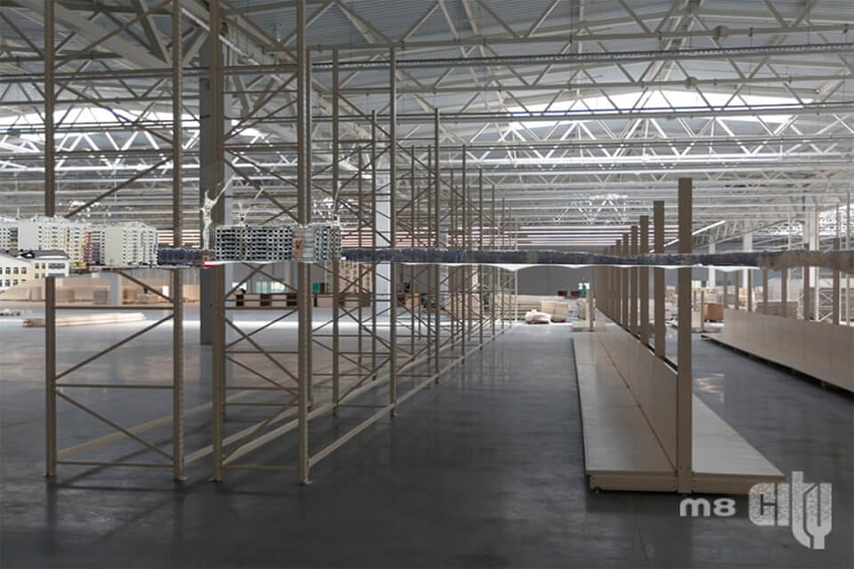 Зенитные фонари M8CITY в ГМ Сарай