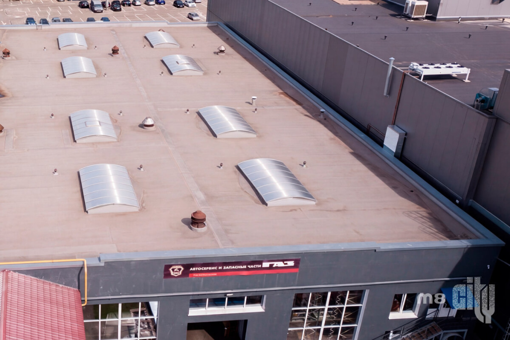 Кровельные люки для СТО