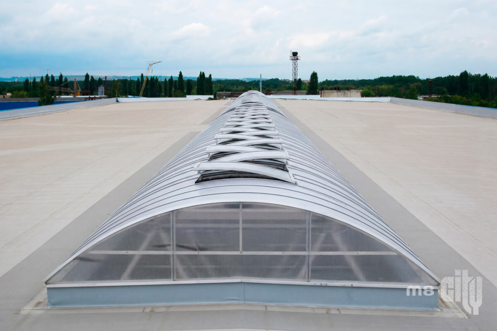 Удаление горячего воздуха через кровлю