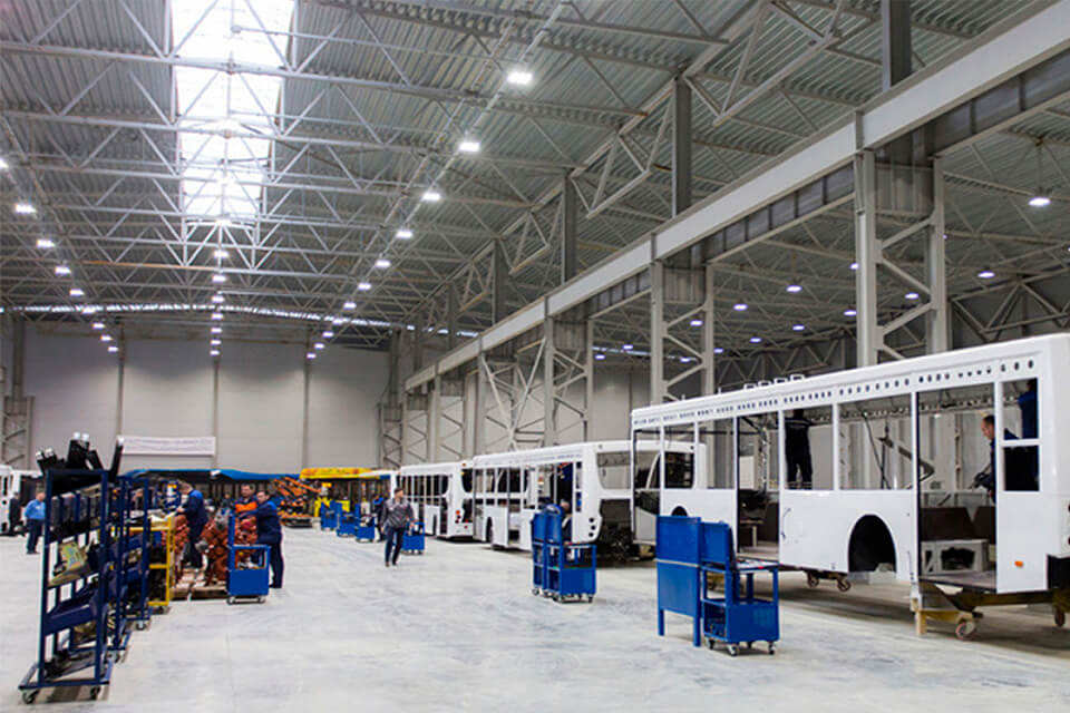 Ленточные зенитные фонари M8CITY для Volgobus Ленточные зенитные фонари M8CITY для Volgobus