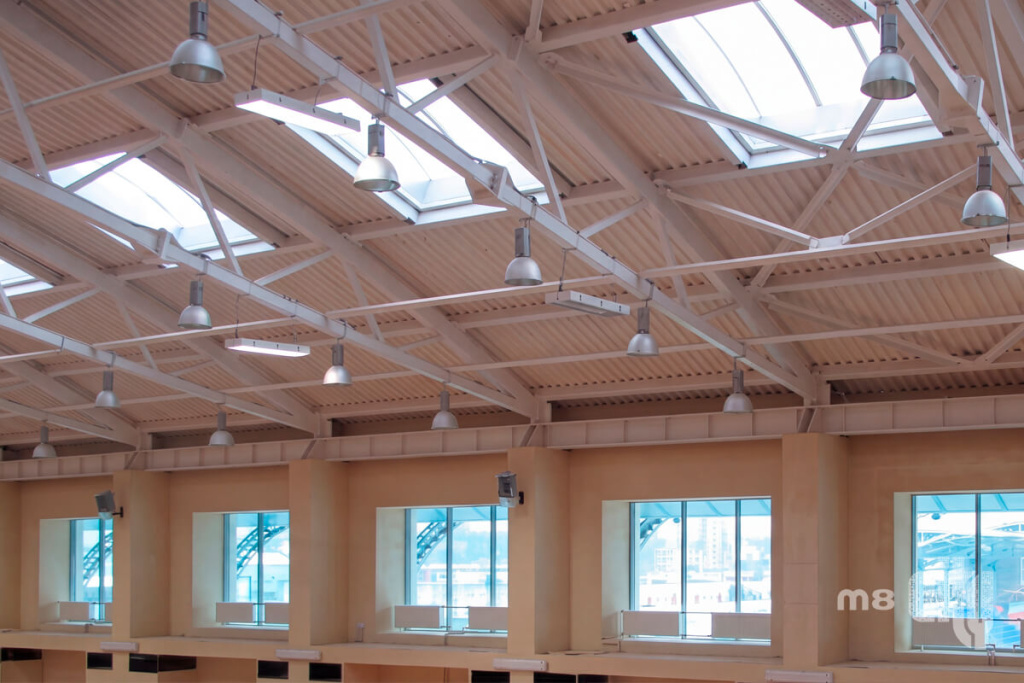 Крытые стадионы дымоудаление