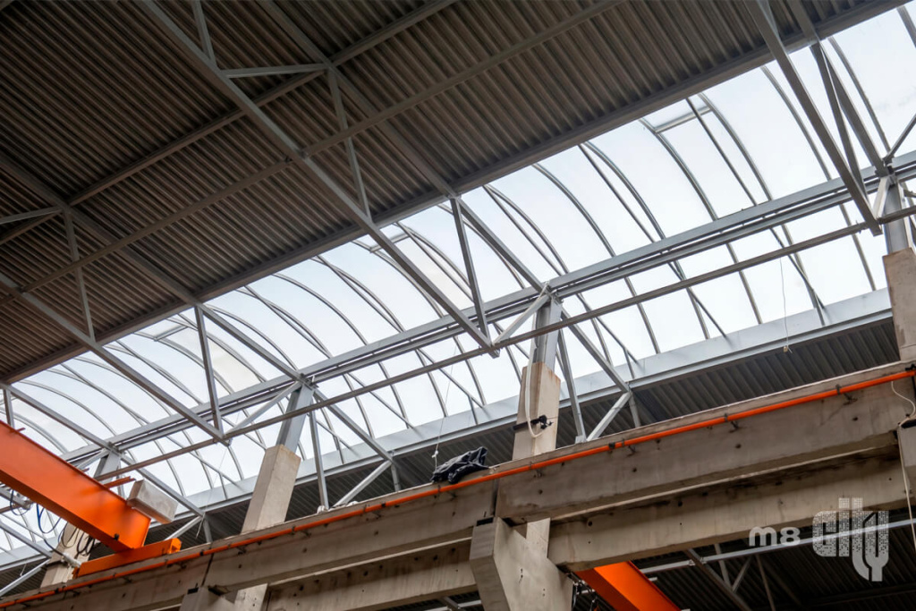 Аэрация через зенитные фонари