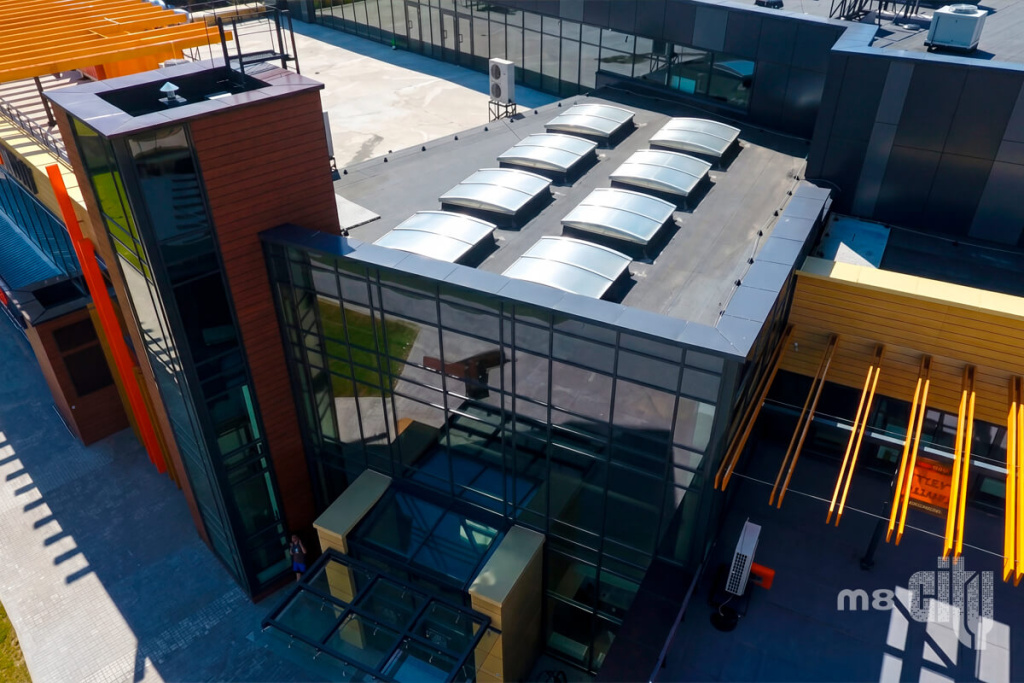 Кровельные люки для спортивных объектов