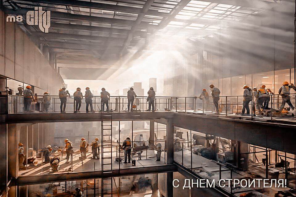 С днем строителя!