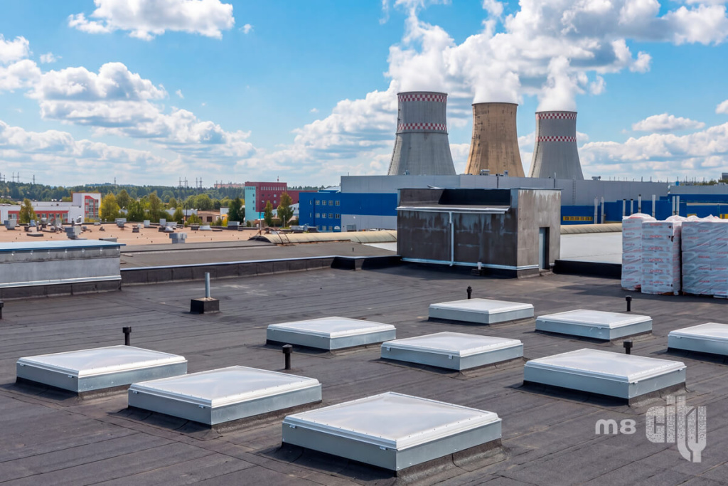 Естественное освещение торгового зала